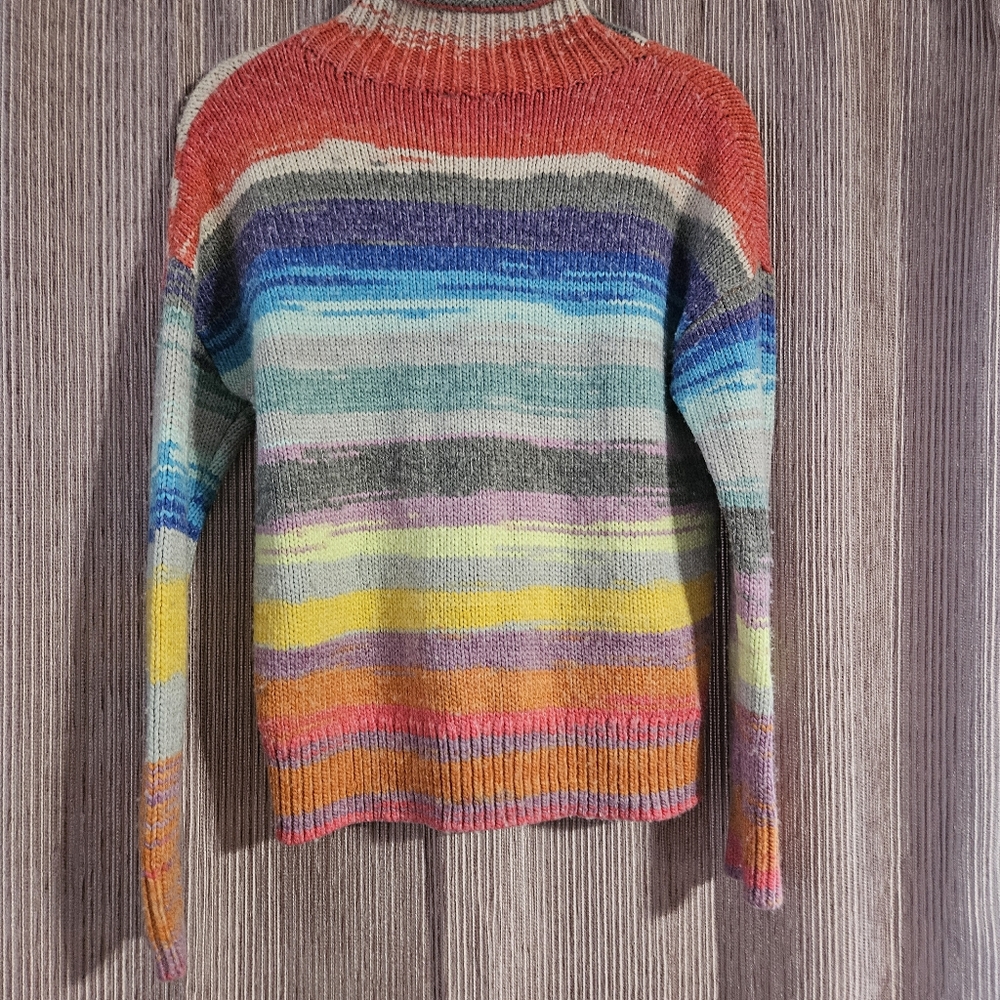 Women's XS GAP Multicolor Striped Sweater